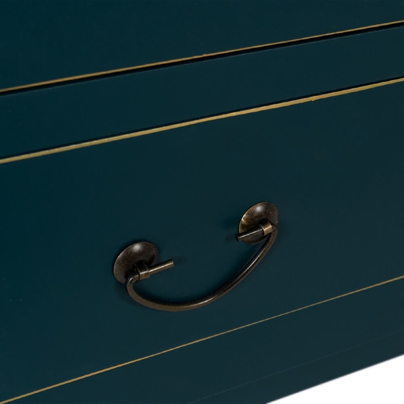 Armario de madera 2 puertas 2 cajones Oriente - Imagen 5