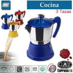 Cafetera italiana nueve tazas Fantasía