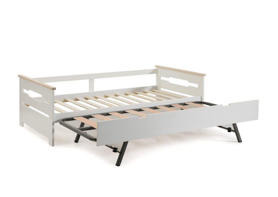 Cama Blanca Nido con cama elevable Elisa 90x190cm/90x180 cm - Imagen 5