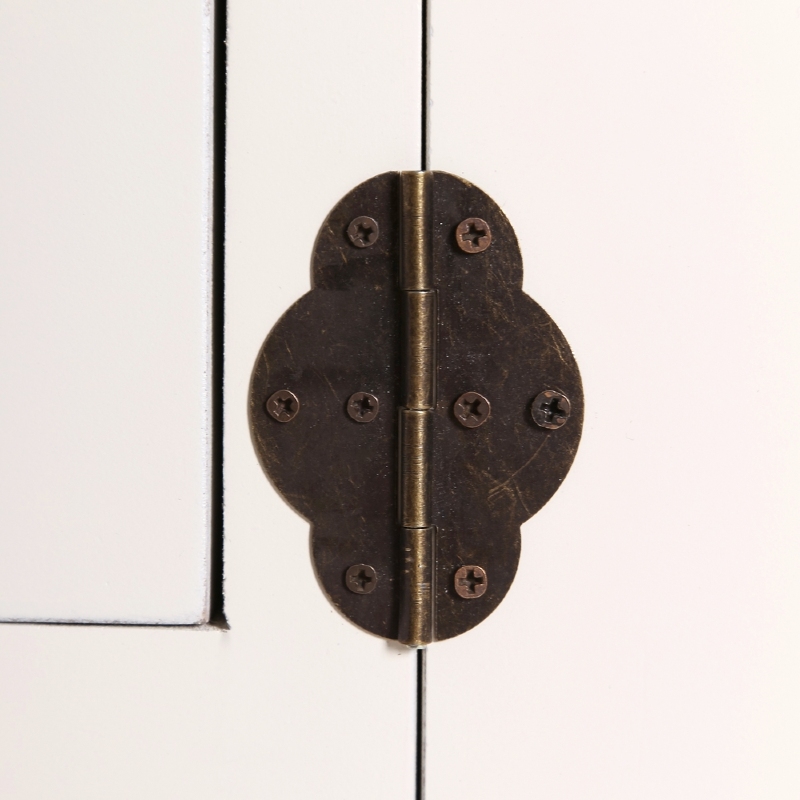 Consola de 3 cajones y 4 puertas oriental de madera - Imagen 2