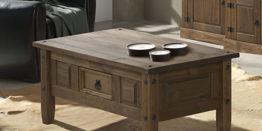 Mesa de centro rústica Modelo Nuevo Arizona