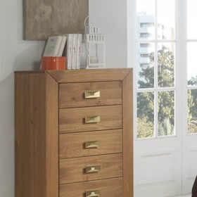 Sinfonier cajones rústico madera de pino nogal Jalisco