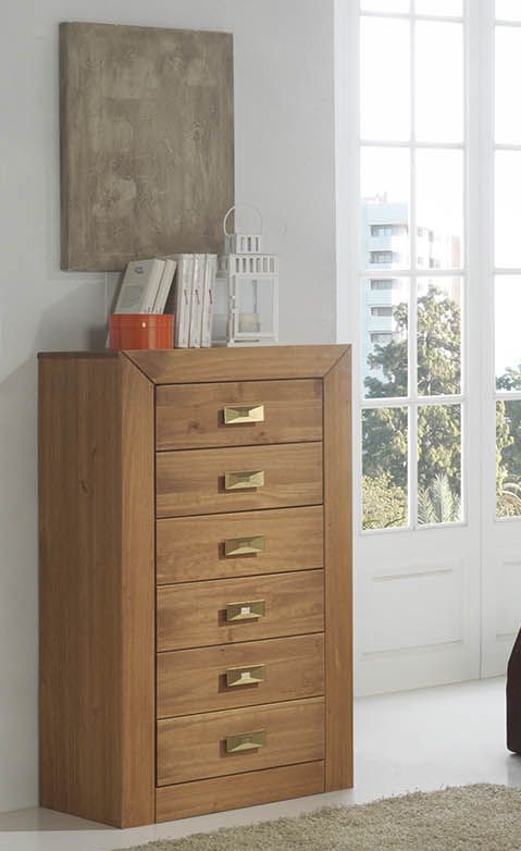 Sinfonier cajones rústico madera de pino nogal Jalisco