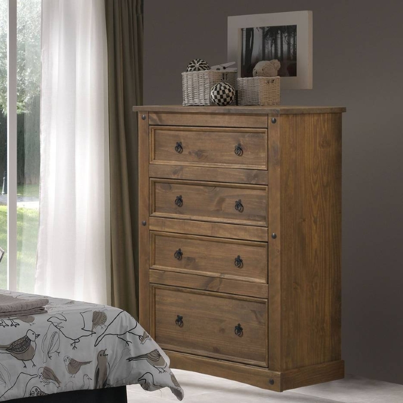 Sinfonier cajones rústico nogal Nuevo Arizona