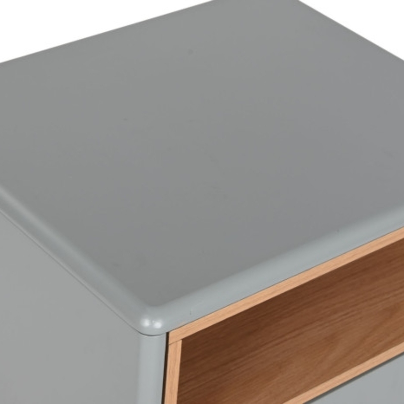 Sinfonier cinco cajones MDF pu azul - Imagen 5