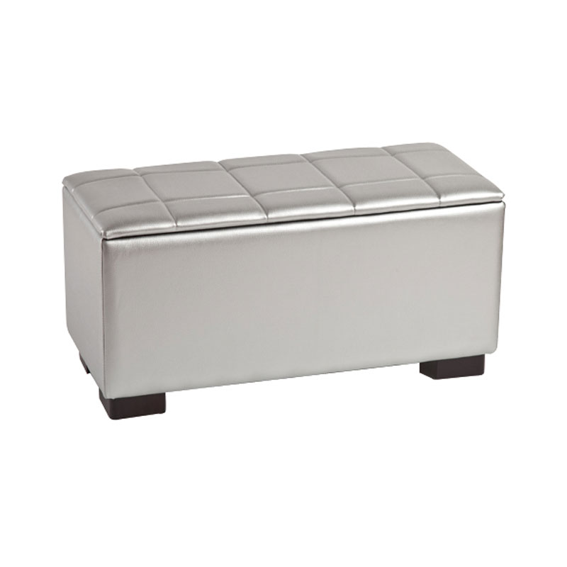 Banqueta abatible para pie de cama polipiel Modelo Acolchado