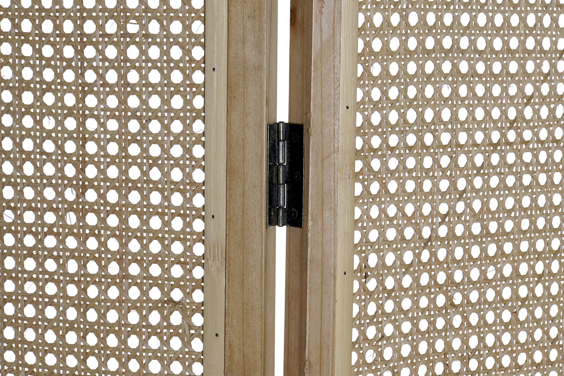 Biombo Ratan Natural Marrón - Imagen 4