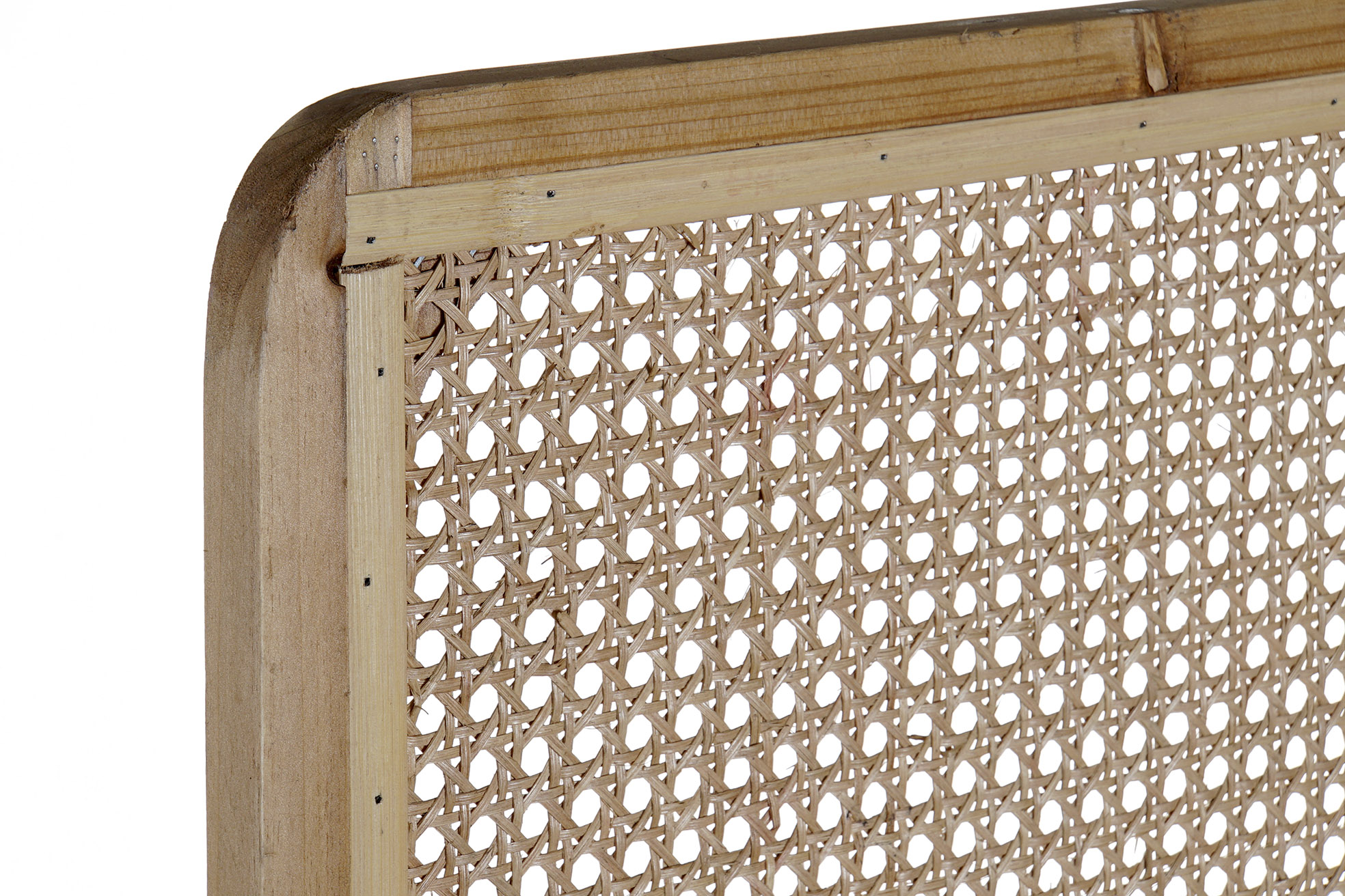 Biombo Ratan Natural Marrón - Imagen 2