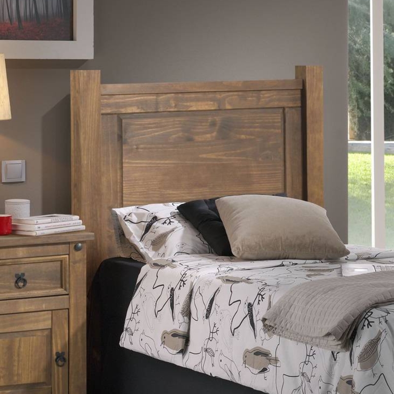 Cabecero de cama rústico nogal Nuevo Arizona