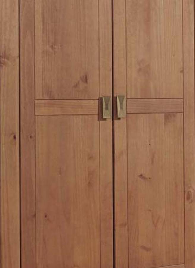 Vitrina salón comedor rústica acabado en cera nogal Jalisco - Imagen 3